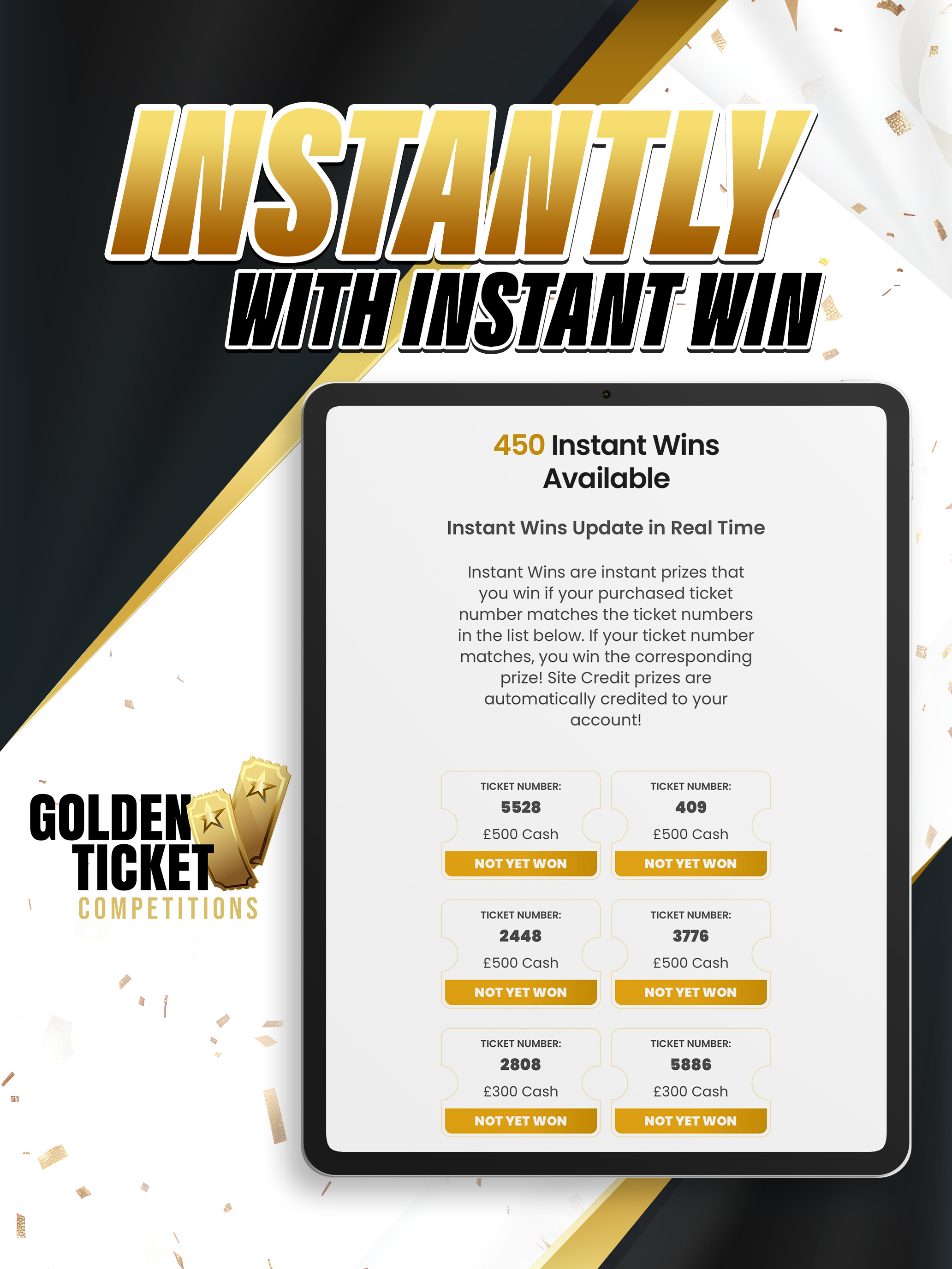 Golden Ticket Competitions screenshot 12