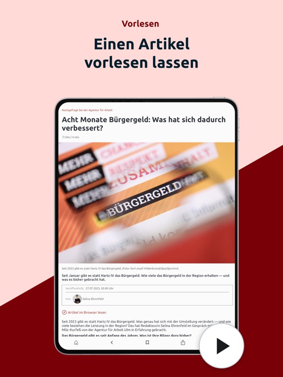 Screenshot #6 pour Schwäbische News App
