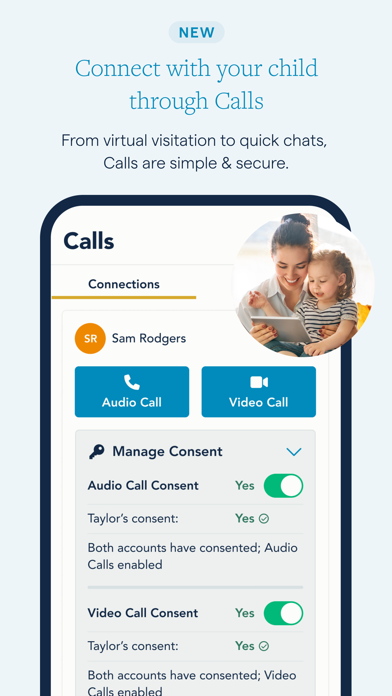 OurFamilyWizard Co-Parent App Screenshot
