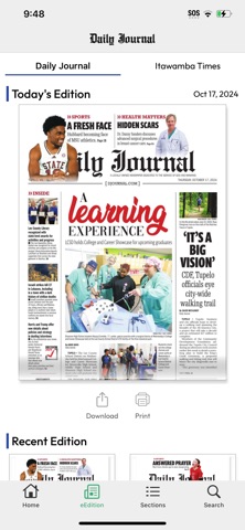 NE Mississippi Daily Journal screenshot