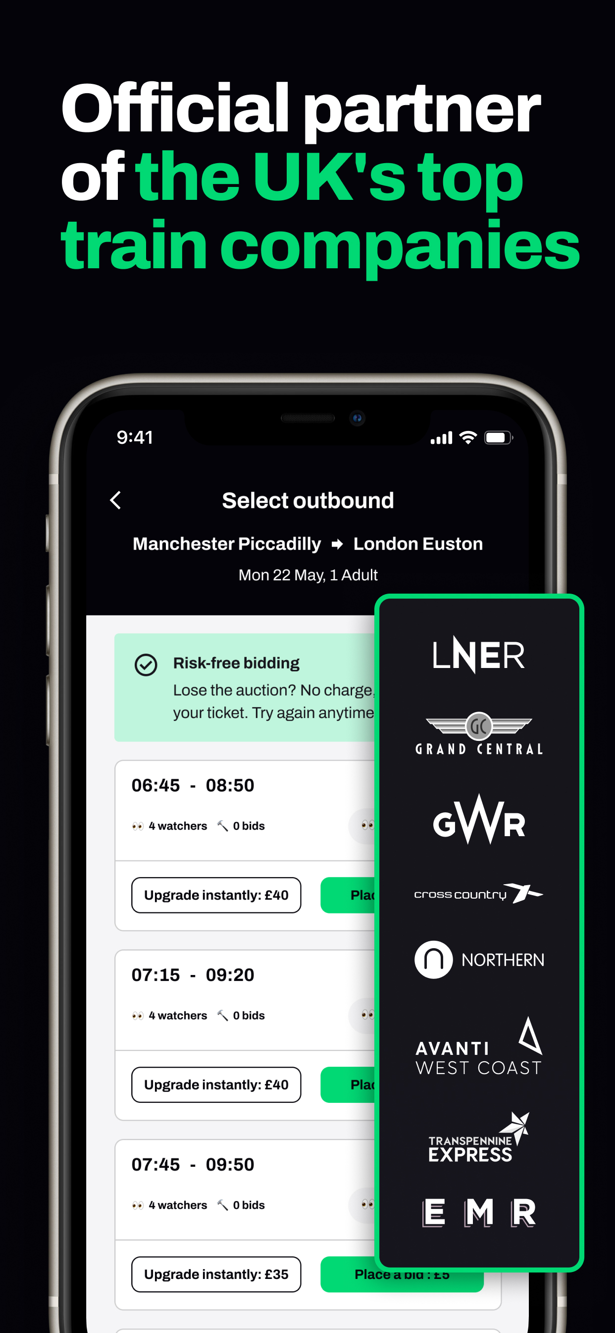 Seatfrog: Rail Journey Planner screenshot 6