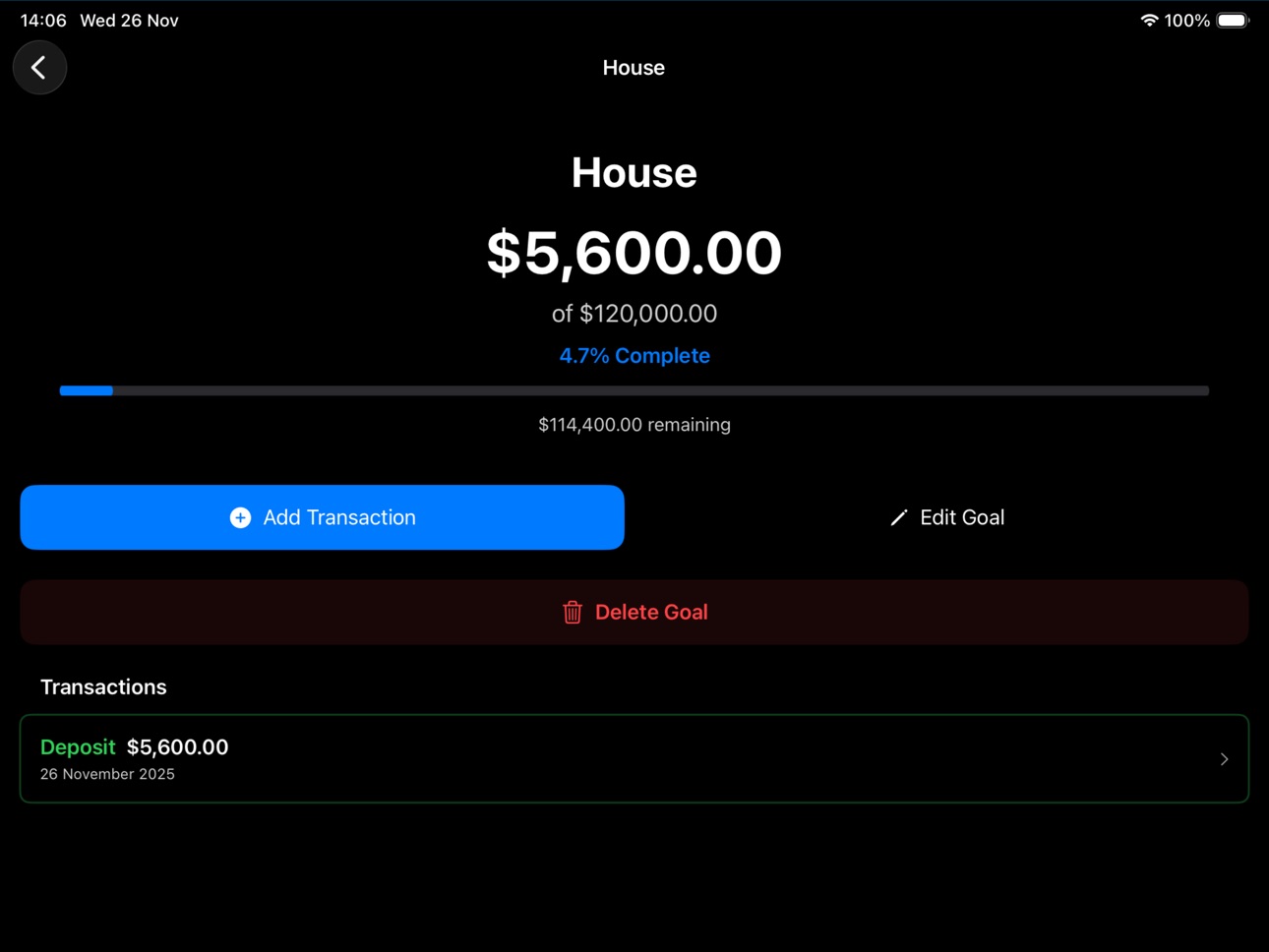 iPad screenshot