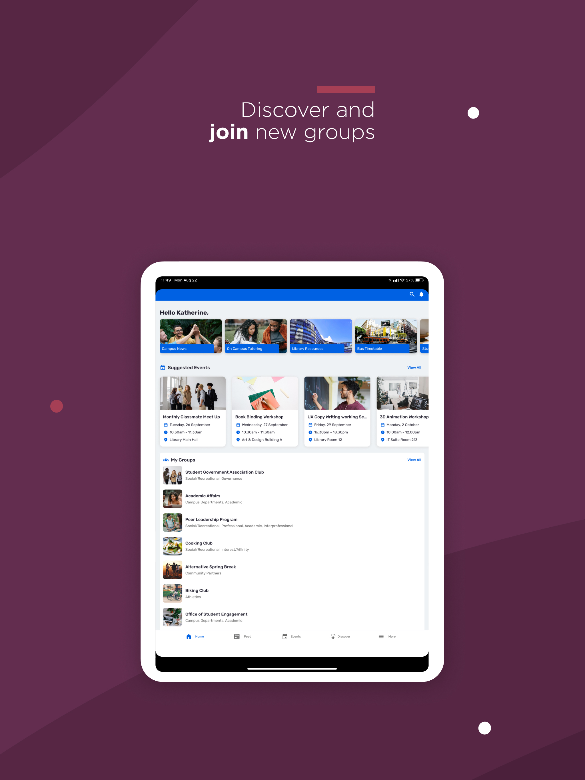 Post University App screenshot 8