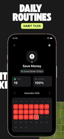Habit Tracker - Streakify Screenshot 2 of 4