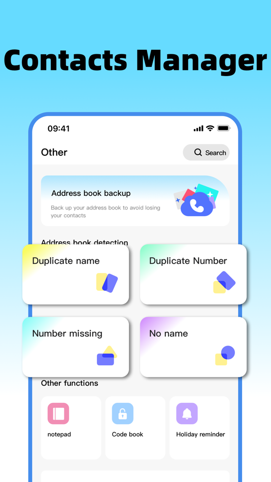 #3. Contacts Backup - Easy Backup (iOS) 由: 明昆 王