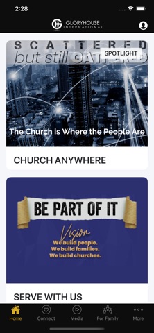 Glory House International US app screenshot