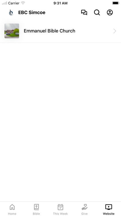 Emmanuel Bible Church, Simcoe