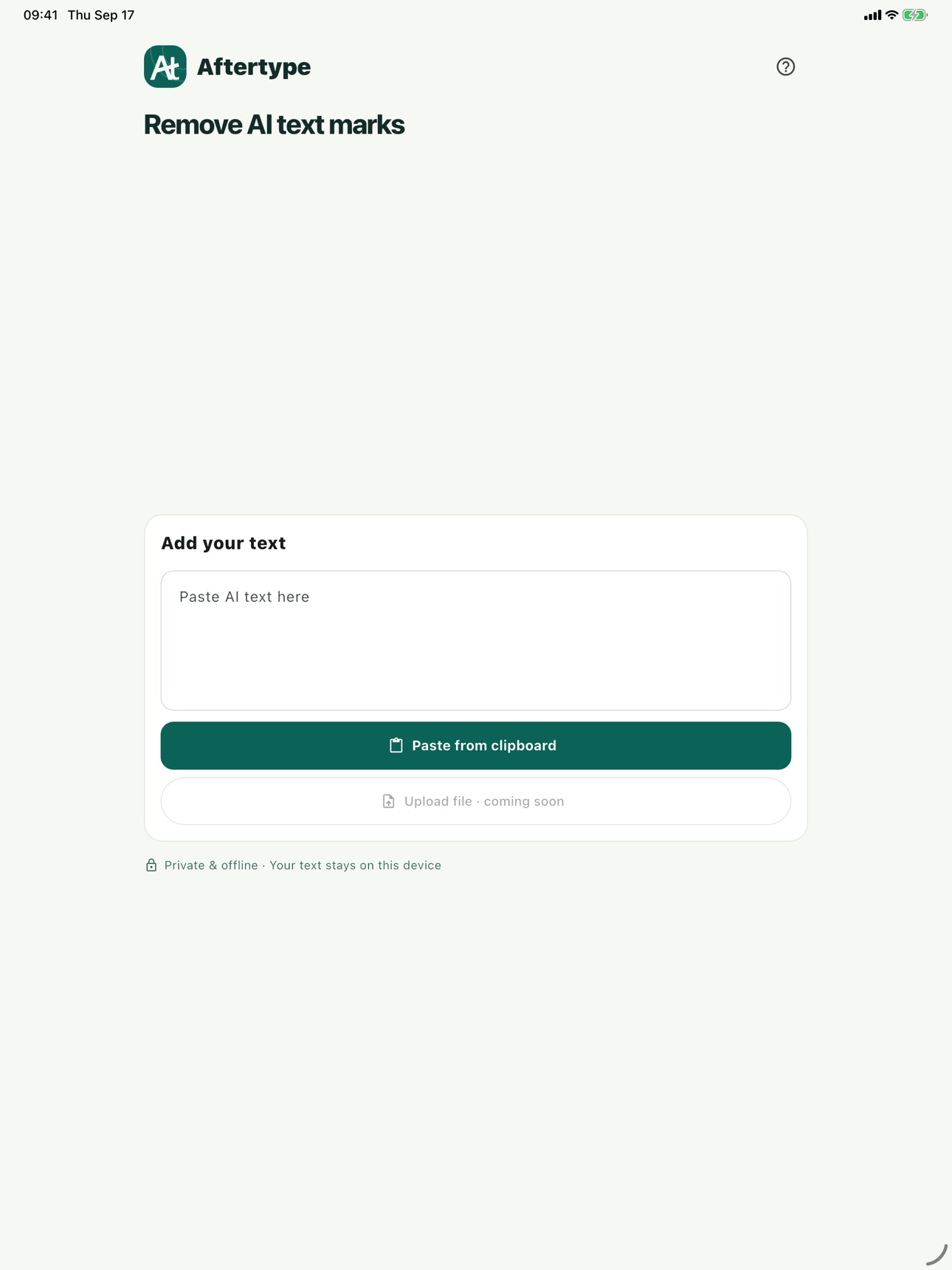 Screenshot 6 of Aftertype