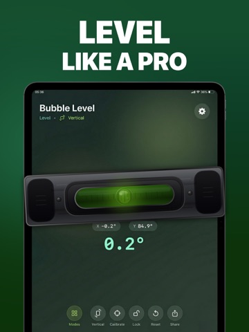 Level Tool: Angle Finder Tape iPad screenshot