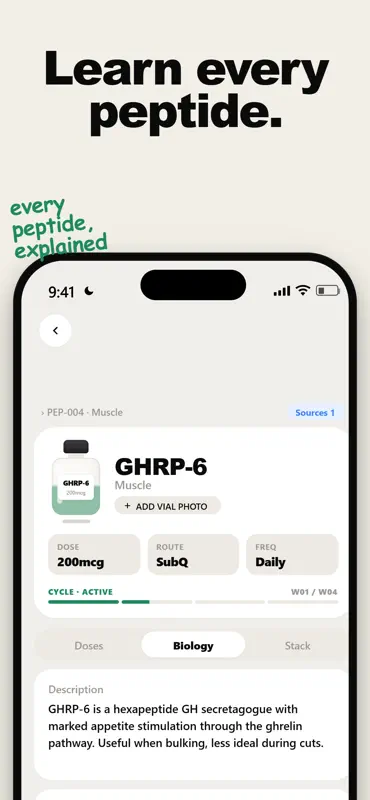 Peptide Tracker: PeptPro screenshot 5 of 7