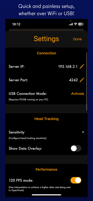 SmoothTrack: Head Tracker Screenshot 3 of 4
