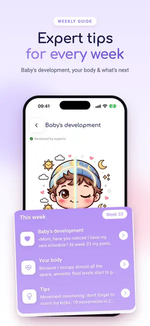 Baby Novum: Pregnancy Tracker screenshot 4