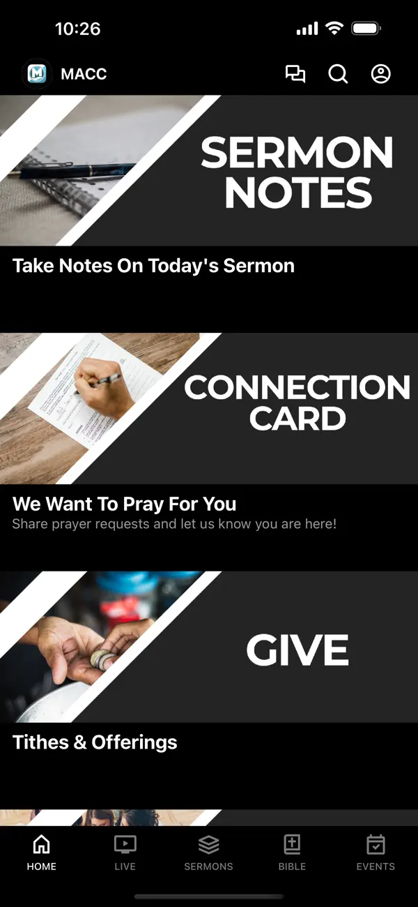 Screenshot #1 pour Mid Atlantic Community Church