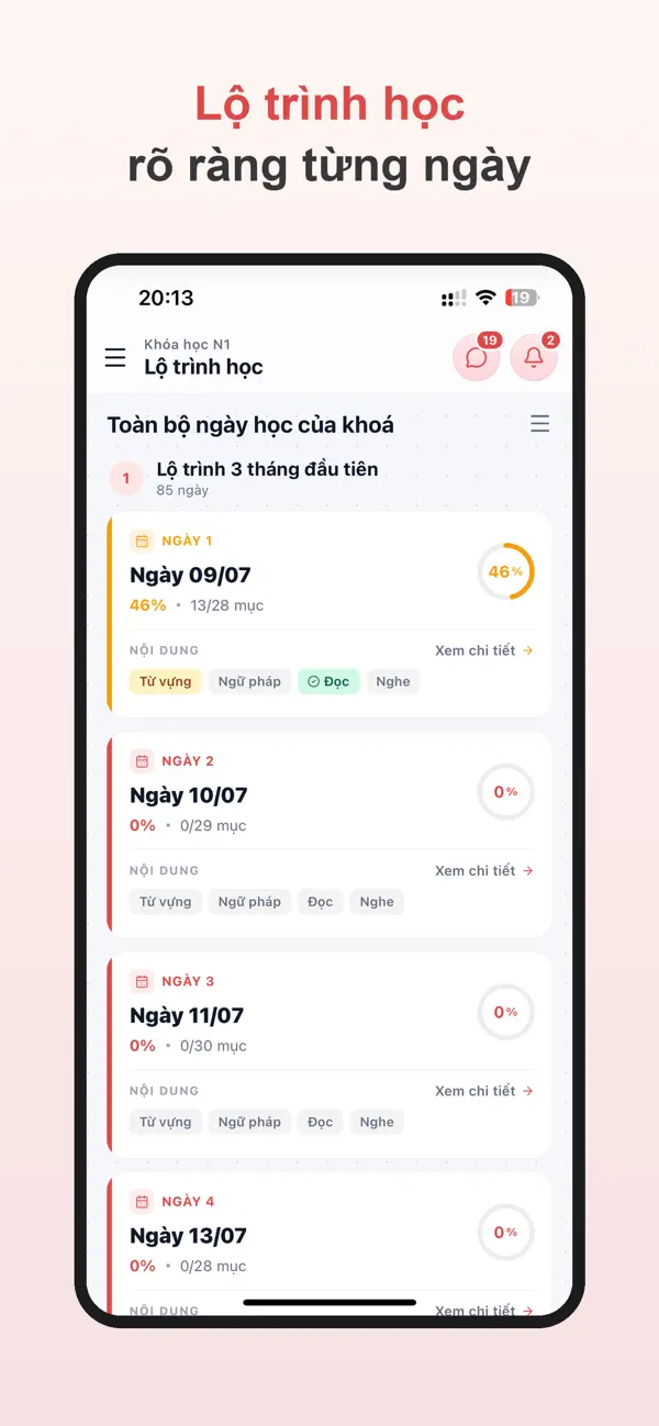 Screenshot #3 pour Nhật Ngữ Shourai