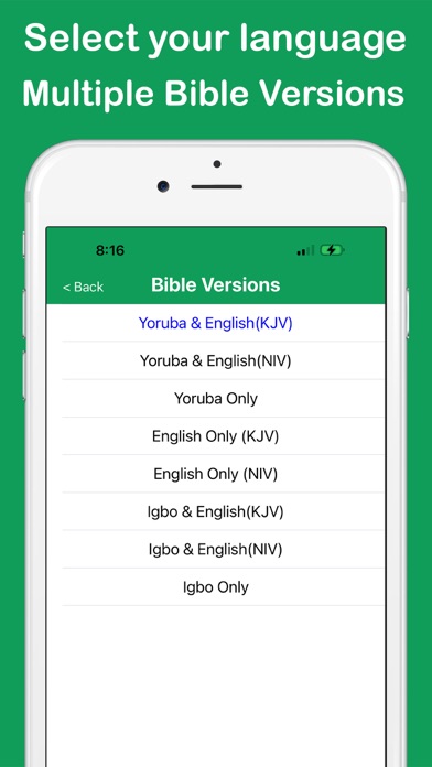 Yoruba Igbo & English Bible Screenshot