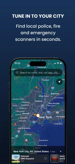 Police Scanner・Emergency Radio screenshot 1