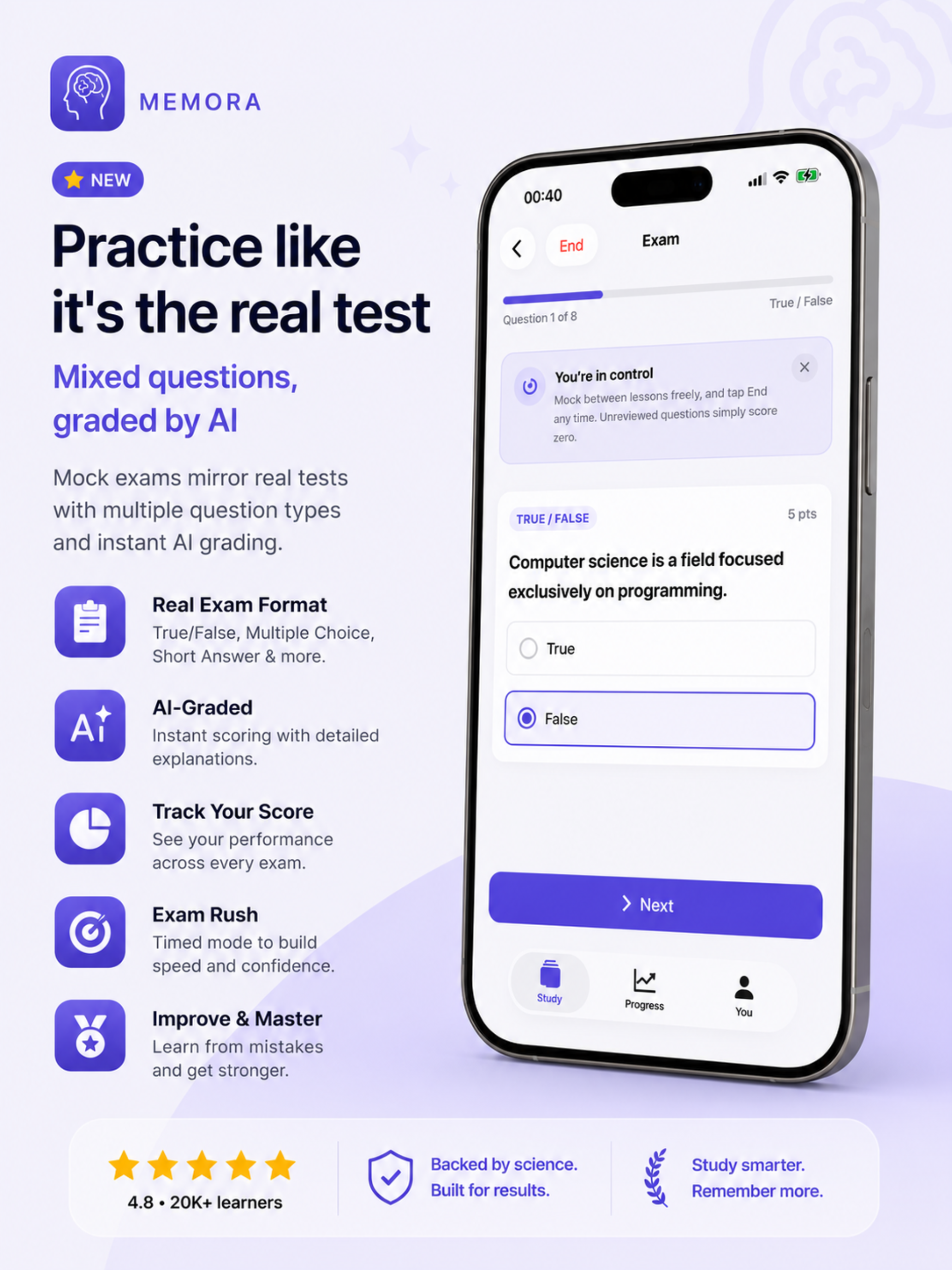 Memora: AI Flashcards & Quiz screenshot 17
