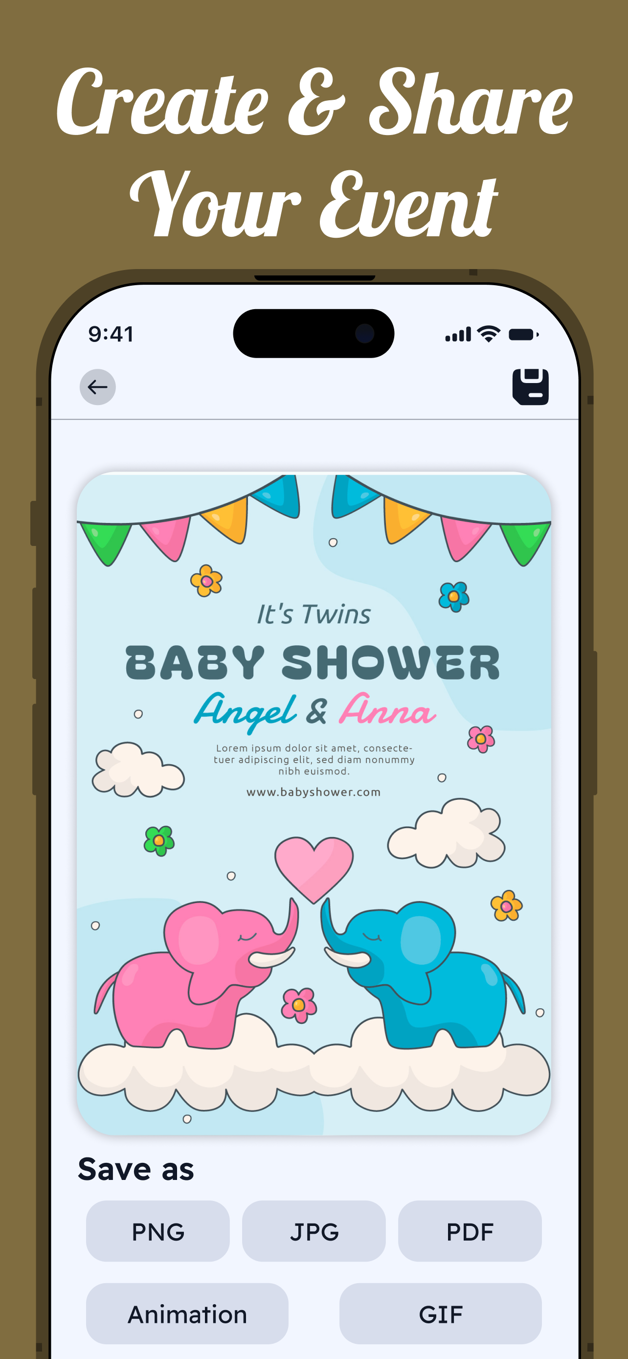 Invitation Maker Cards & RSVP screenshot 7