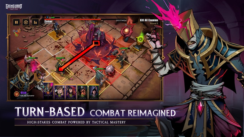 Grimguard Tactics: Fantasy RPG screenshot 4