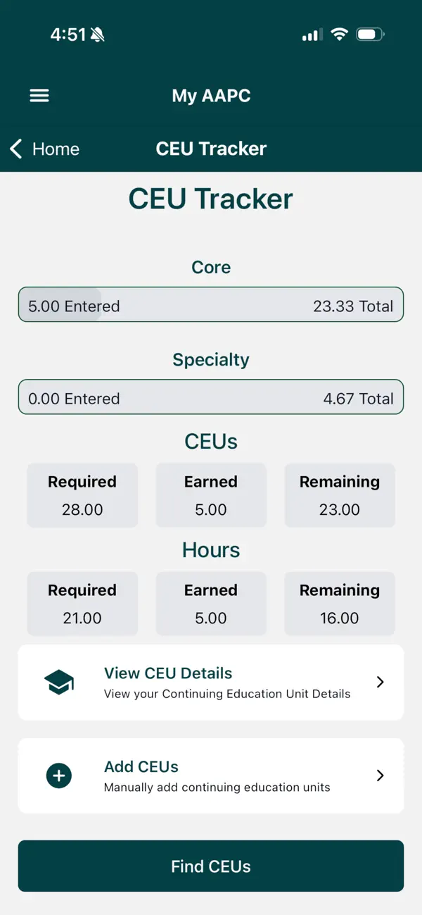 Screenshot #3 pour My AAPC