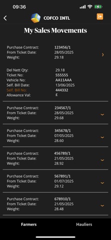 Cofco Connect screenshot