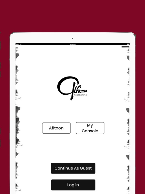 Alftoon Boutique iPad screenshot 1 - Shopping app