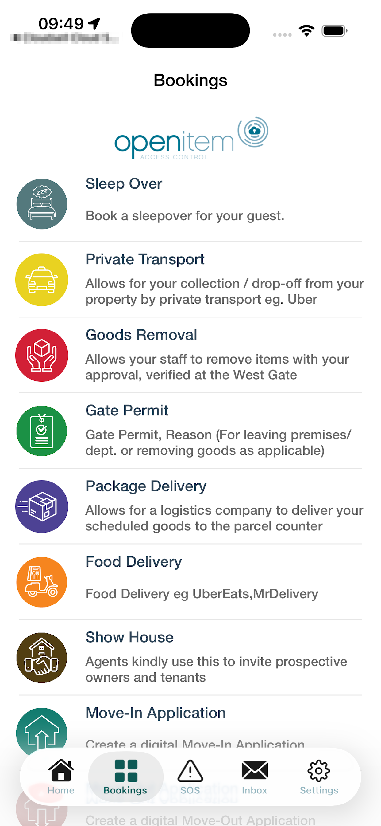 OpenItem App Access Control screenshot 5