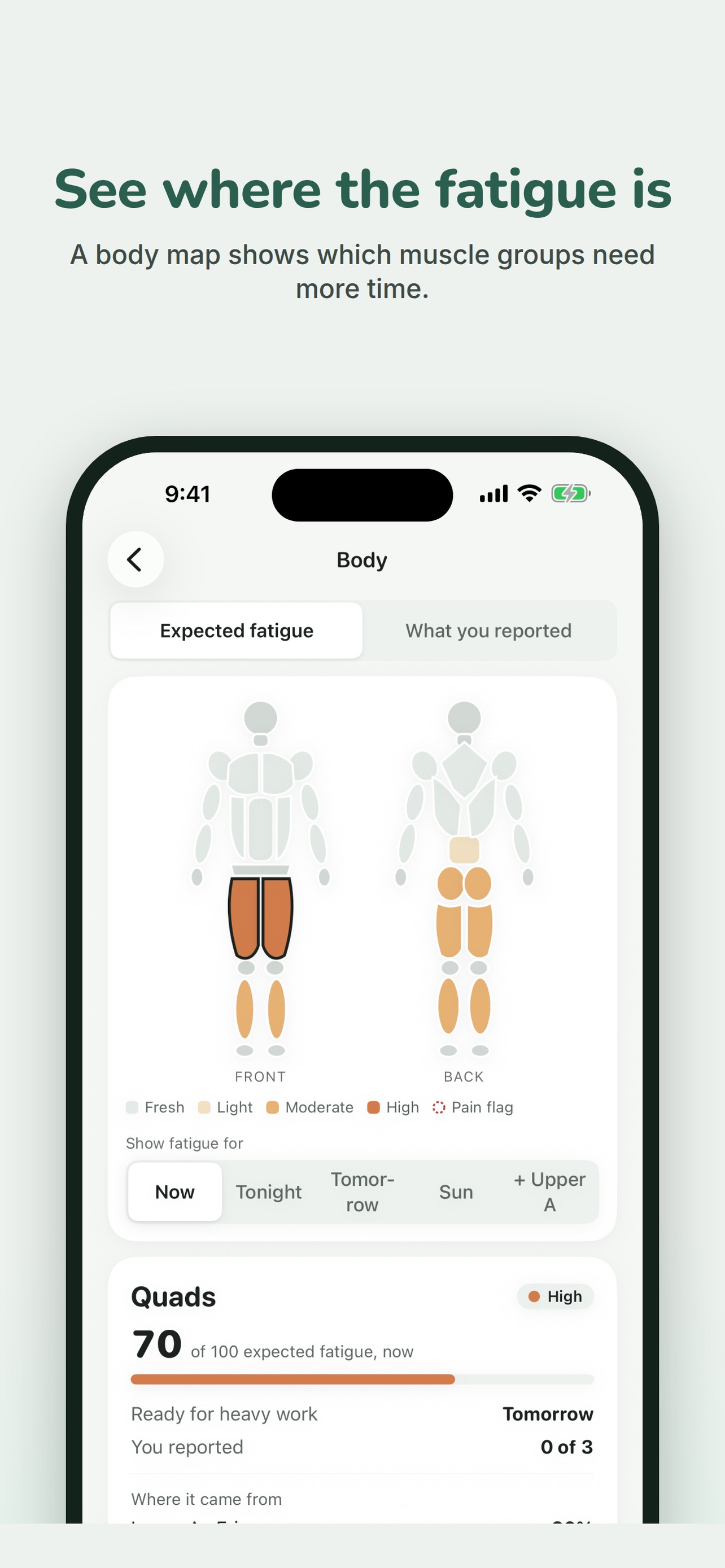 Screenshot 4 of Headroom: Training Planner
