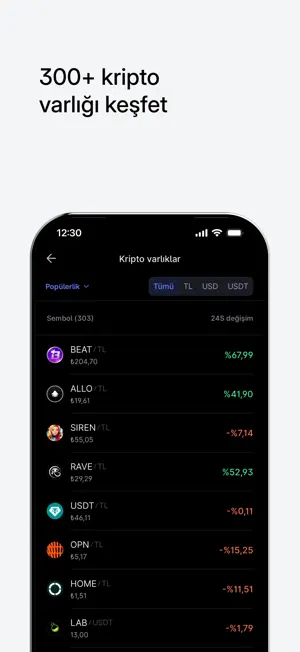 Midas Kripto: Bitcoin Al Sat screenshot 2
