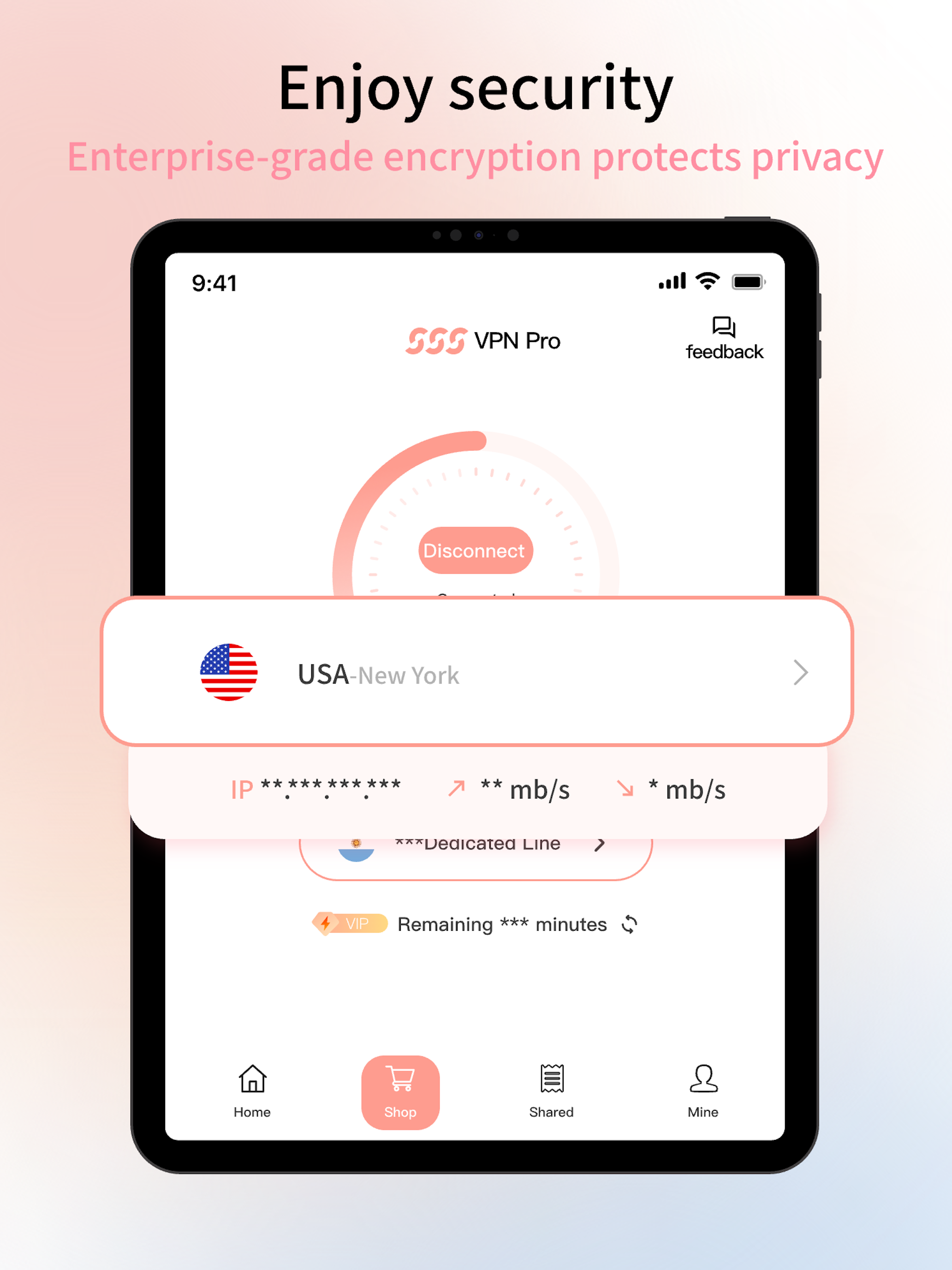 SSS VPN - Safe Speed Stable