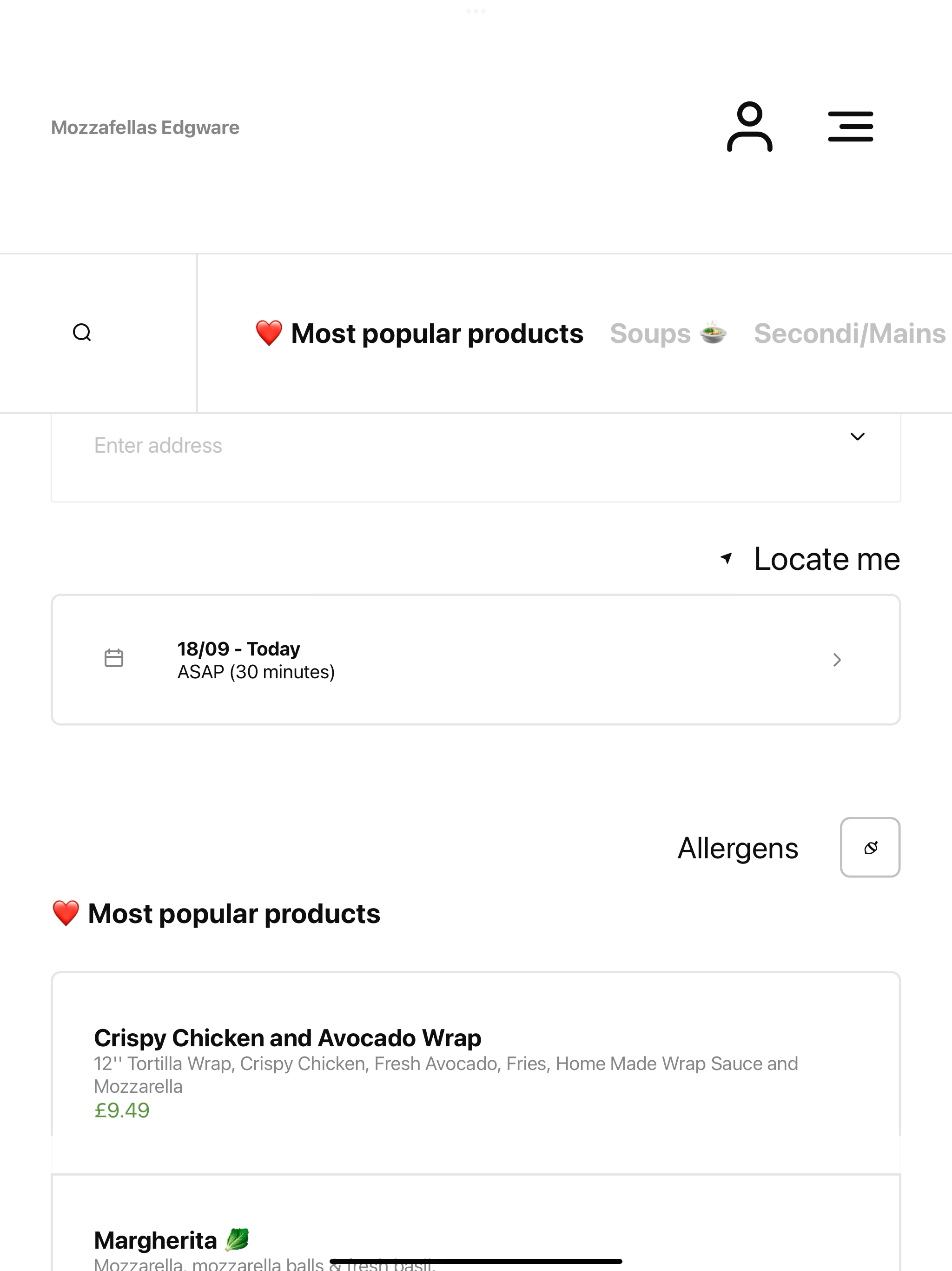 Mozzafellas Edgware screenshot 7