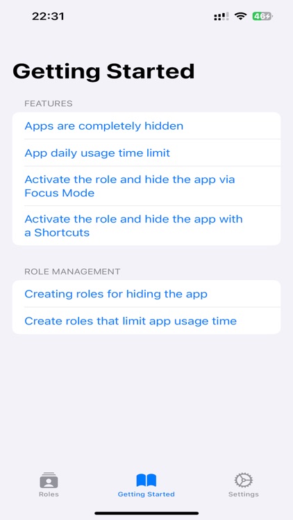 RoleTine: App Screen Time Tool screenshot-3