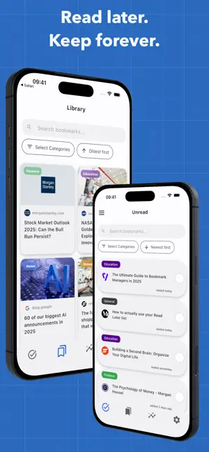 Bookmark Manager - Markfully screenshot 1