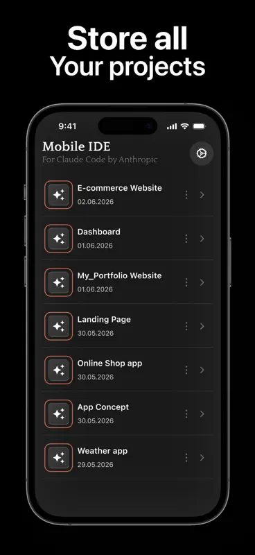 Mobile IDE: AI App Builder screenshot 4 of 5