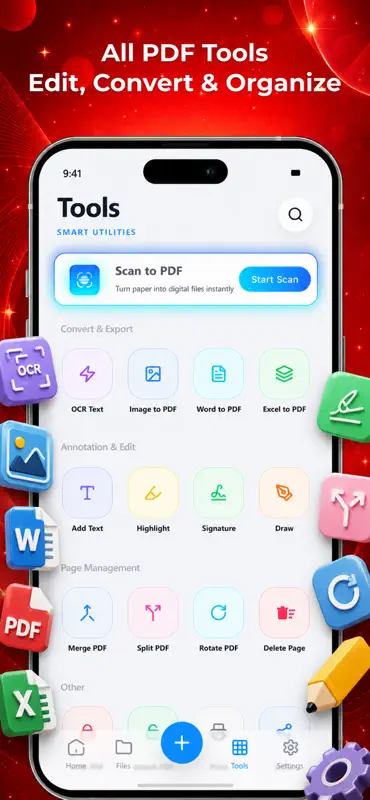 PDF Reader: Edit & OCR Scan screenshot 3 of 6
