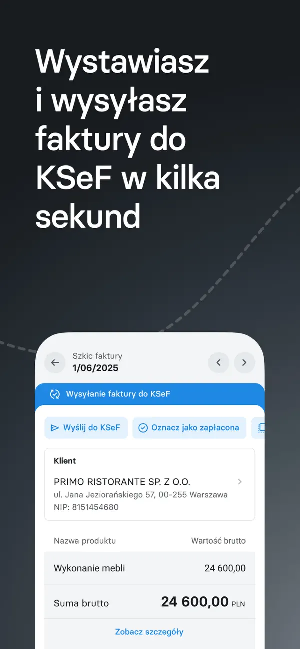 Screenshot #3 pour inFakt — KSeF Faktury Księgowi