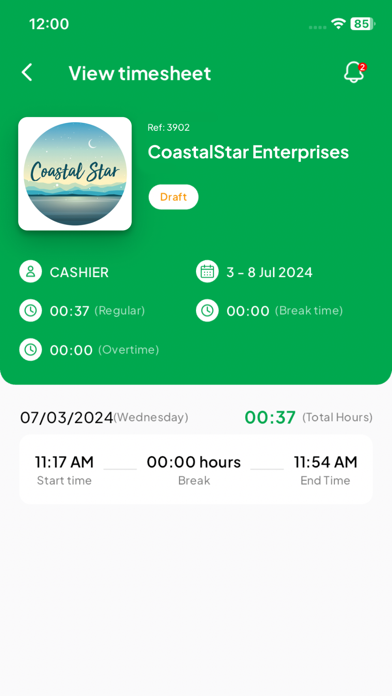 First Class Workforce - FCWS Screenshot