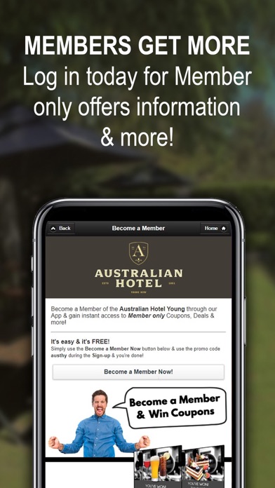 Australian Hotel Young Screenshot