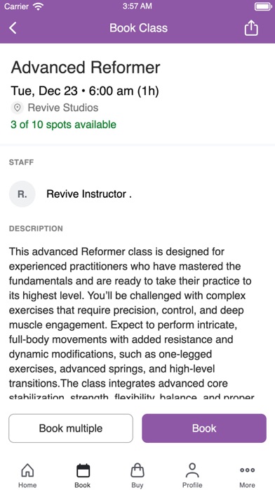 Revive Studios iPhone screenshot 3 - Health & Fitness app