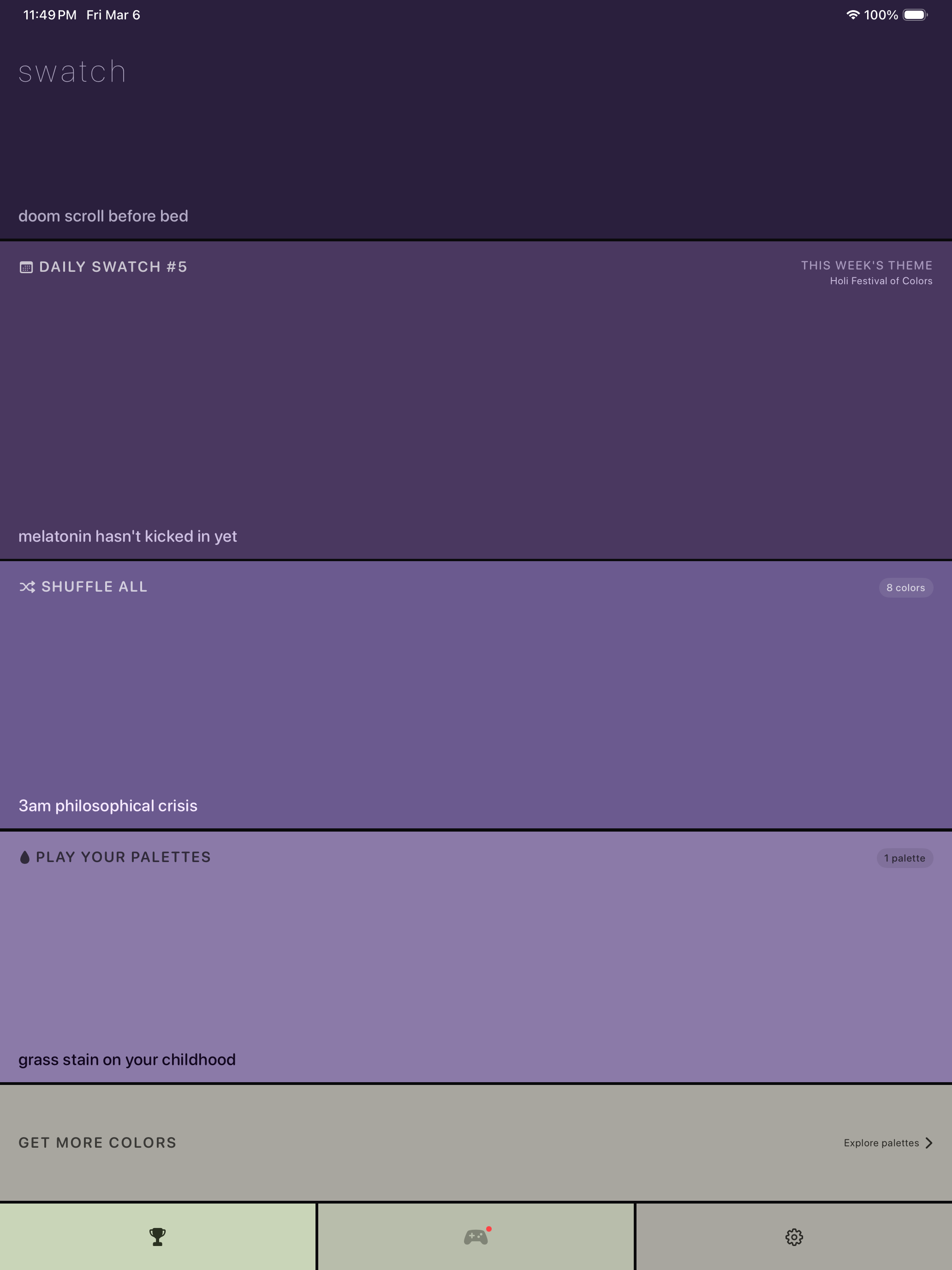 Swatch: Color Blending Puzzle screenshot 7