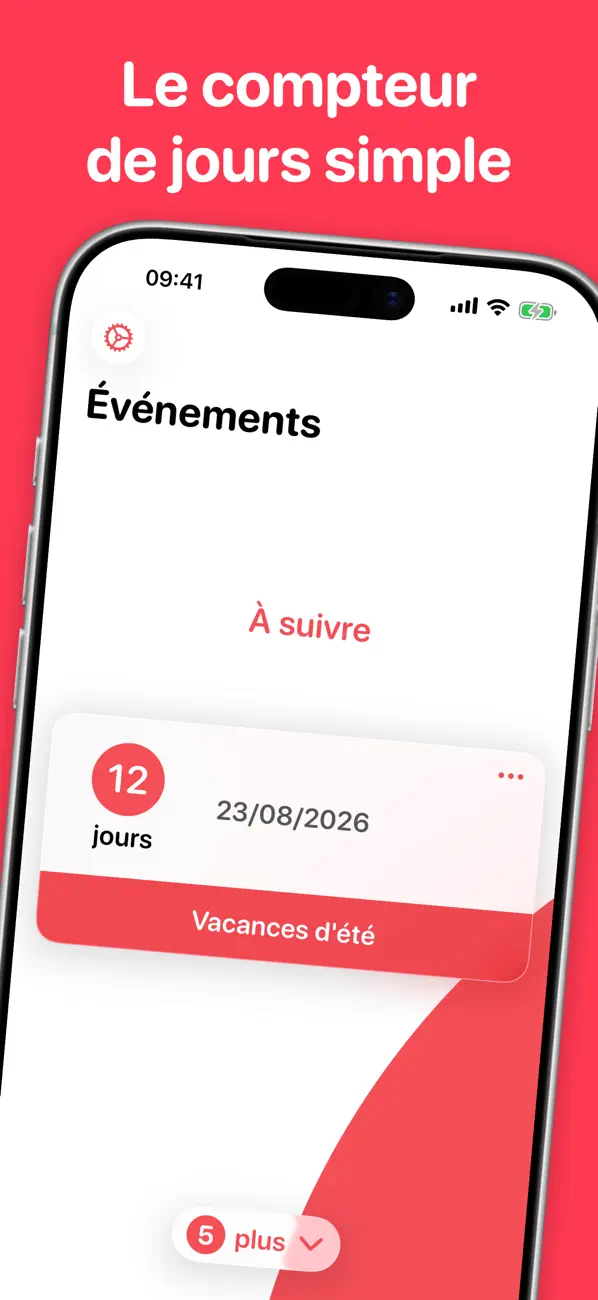 Screenshot #1 pour CannotWait - Day Counter