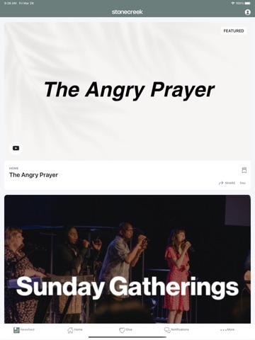 Stonecreek Church Illinois app screenshot 3