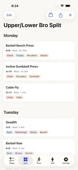 Gym Log: Workout Tracking screenshot 4