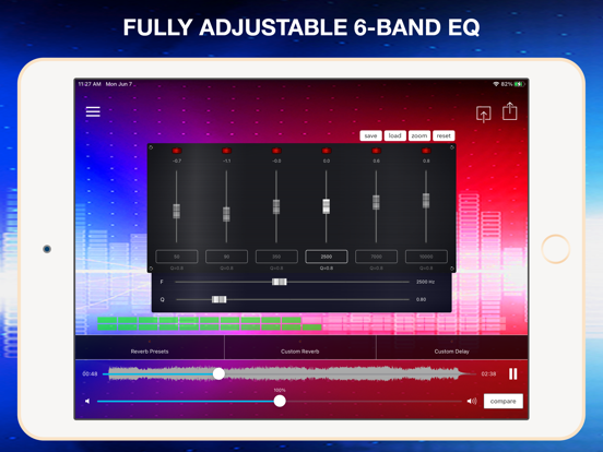 AudioMaster Pro: Mastering DAW iPad app afbeelding 2