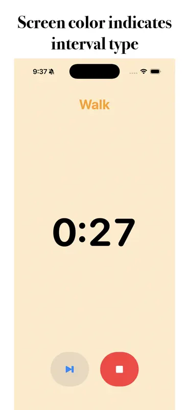 RunWalkTimer screenshot 3 of 7