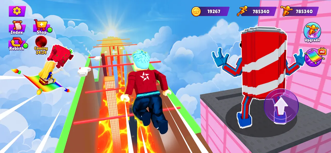 Screenshot #2 pour Freerun Wall Strike