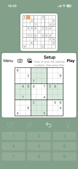 Sudoku Scan screenshot 1