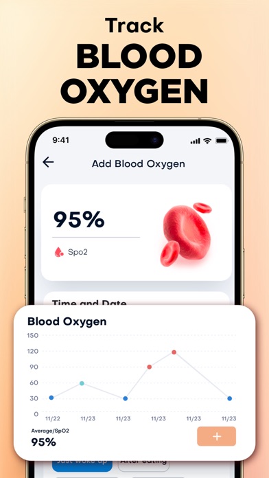 PulsePro:heart&blood monitor Screenshot