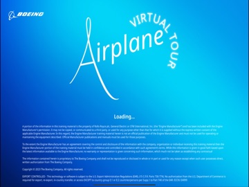 Airplane Virtual Tour iPad screenshot
