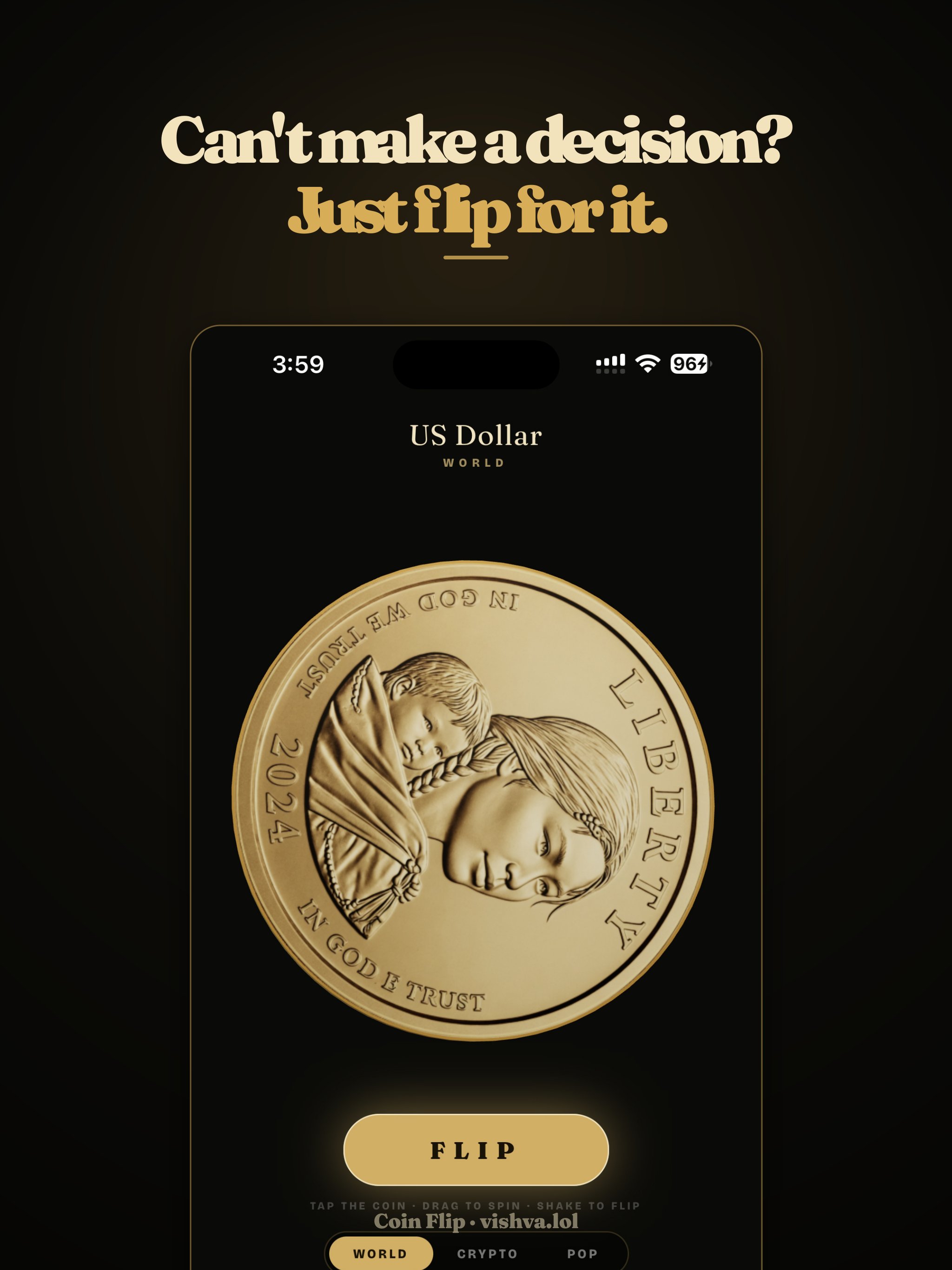 Coin Flip 3D: Heads or Tails screenshot 13